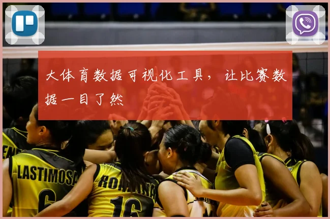 大体育数据可视化工具，让比赛数据一目了然